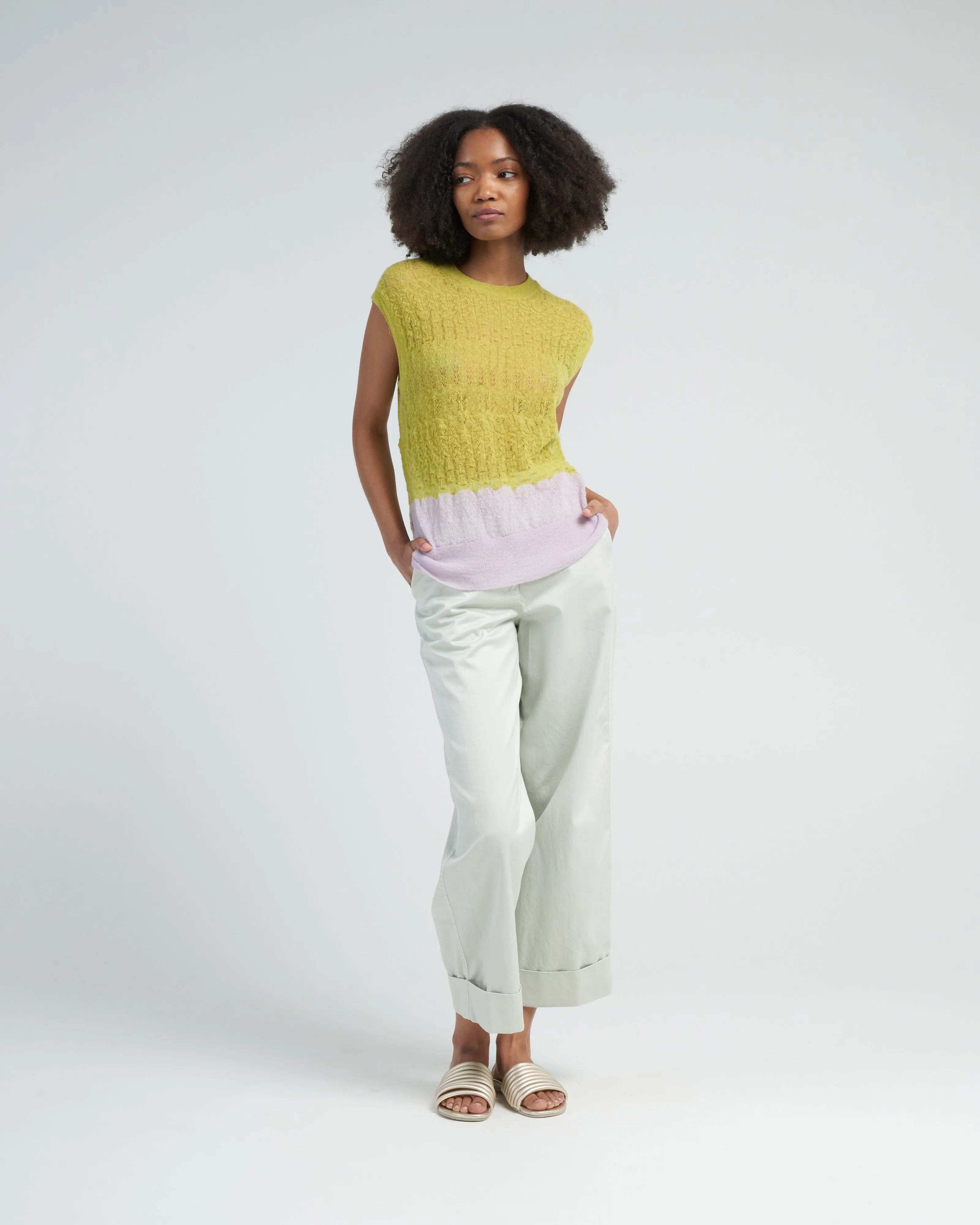 pakora bis pants - light green