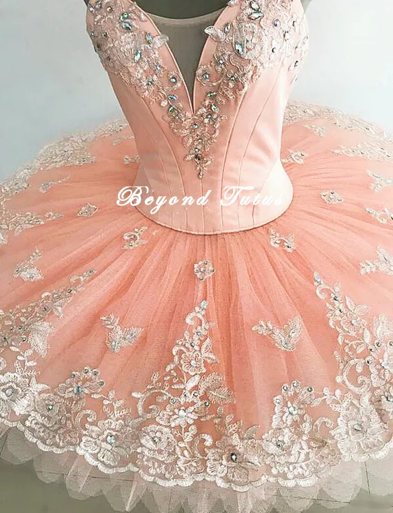Peach Professional Tutu