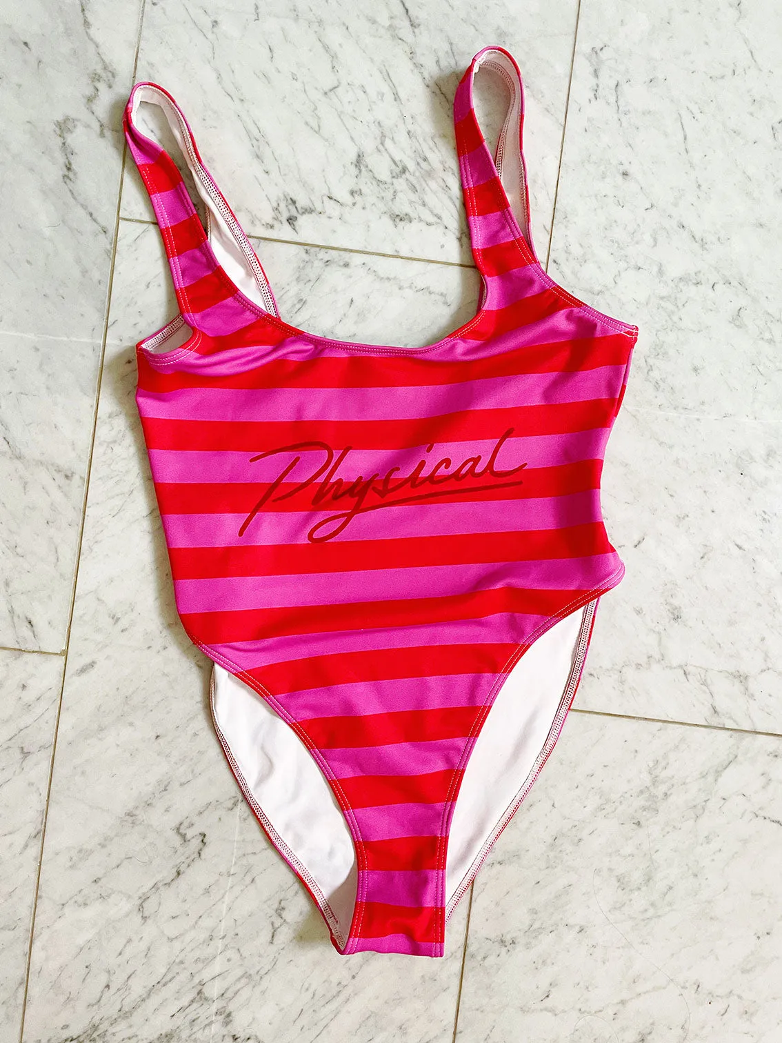 Physical Stripes Body Suit