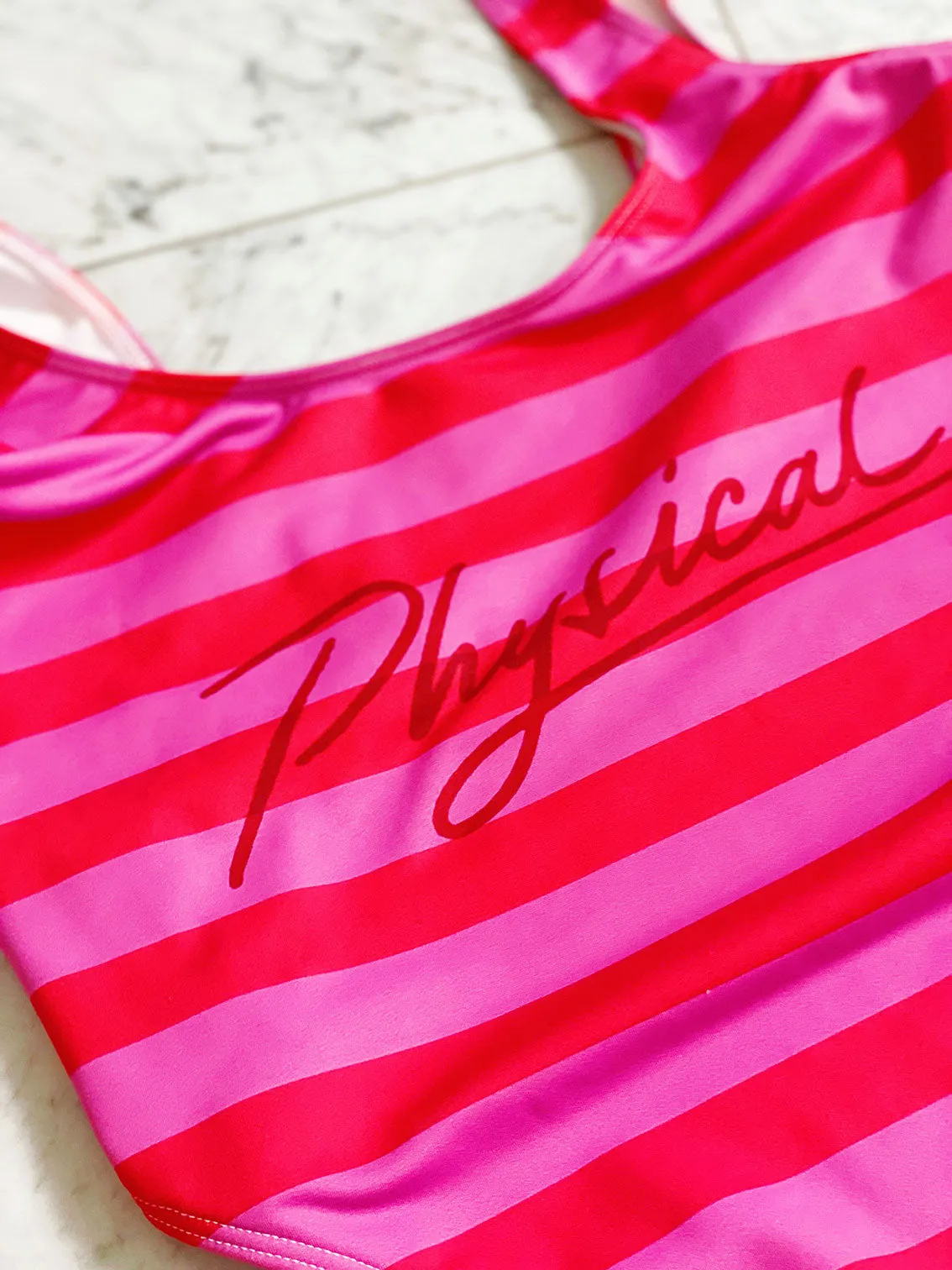 Physical Stripes Body Suit