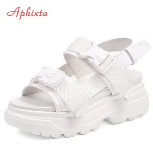Platform Sandals Women Wedge High Heels Shoes