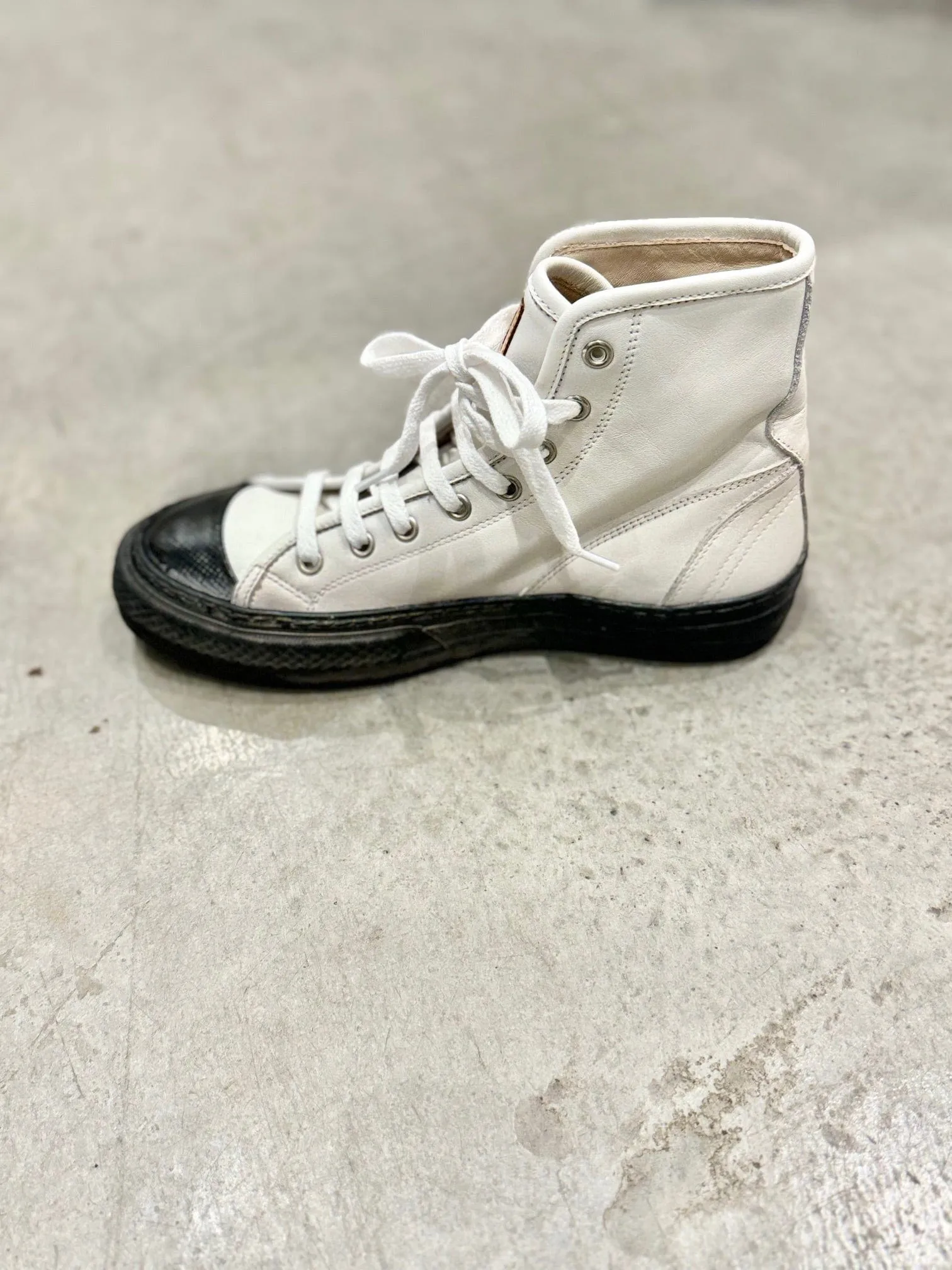 Polacco Donna Gomma | Nero   Bianco