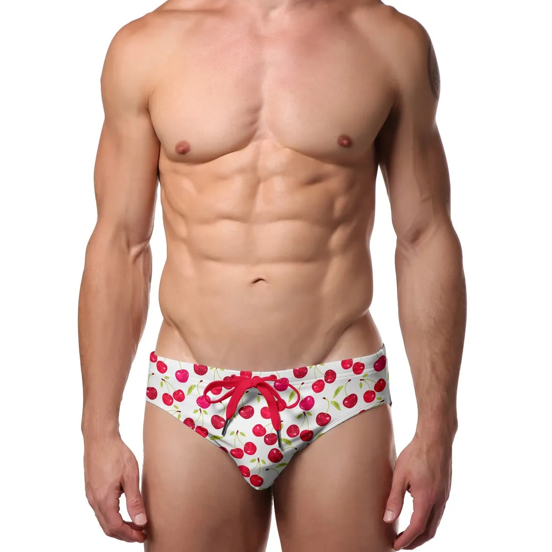 Pool Boy Cherry's Swim Brief