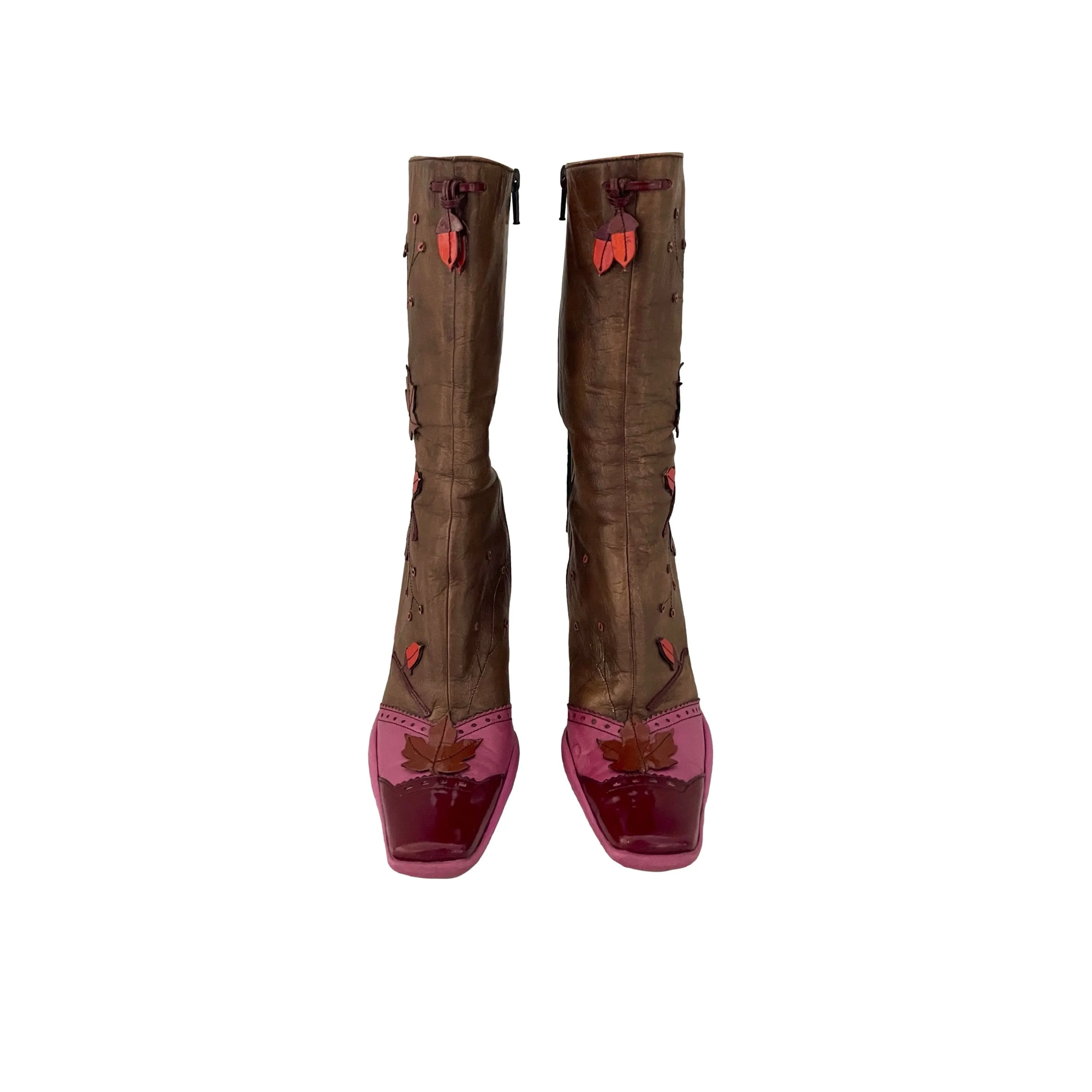 Prada Brown Fall ‘99 Leather Boots