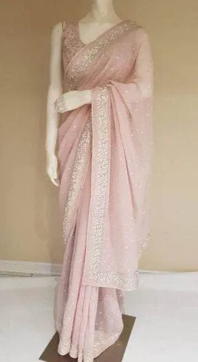 Pure Organza Saree