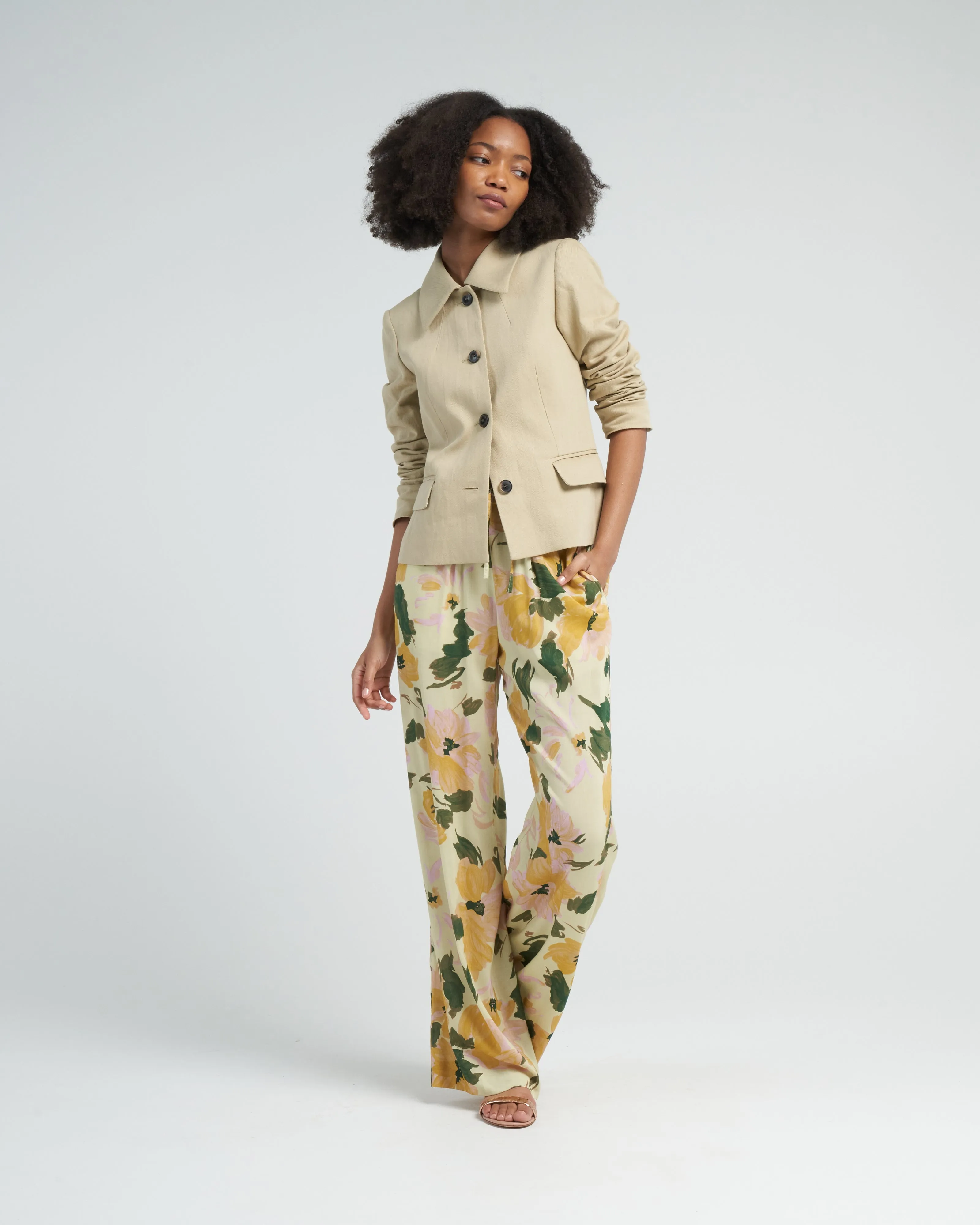 puvis long pants - yellow