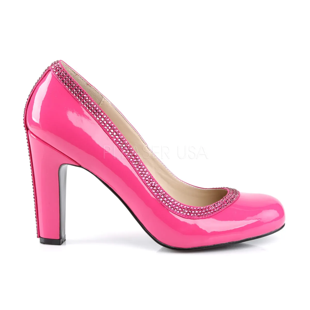 QUEEN-04  Hot Pink Patent