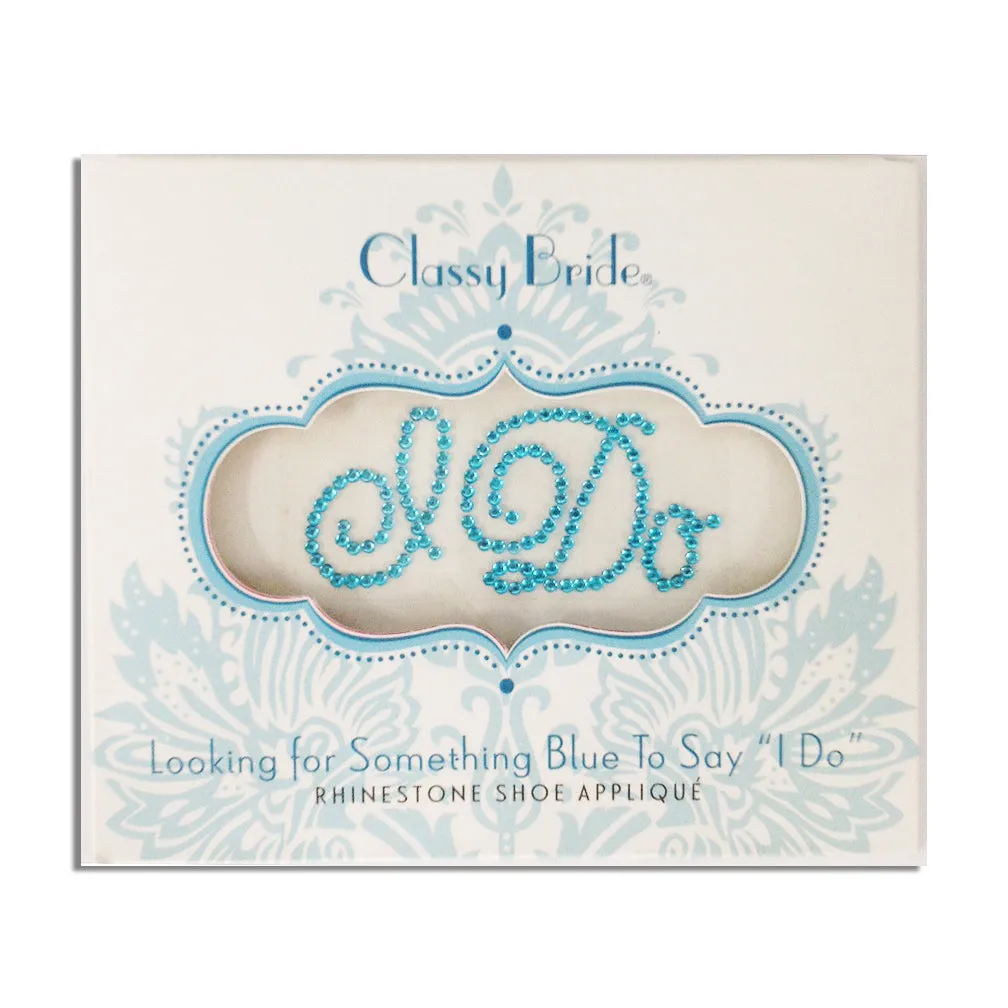 "I Do" Rhinestone Shoe Applique