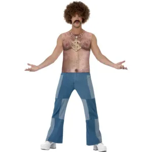 Realistic 70s Hairy Chest, Sleeveless Top