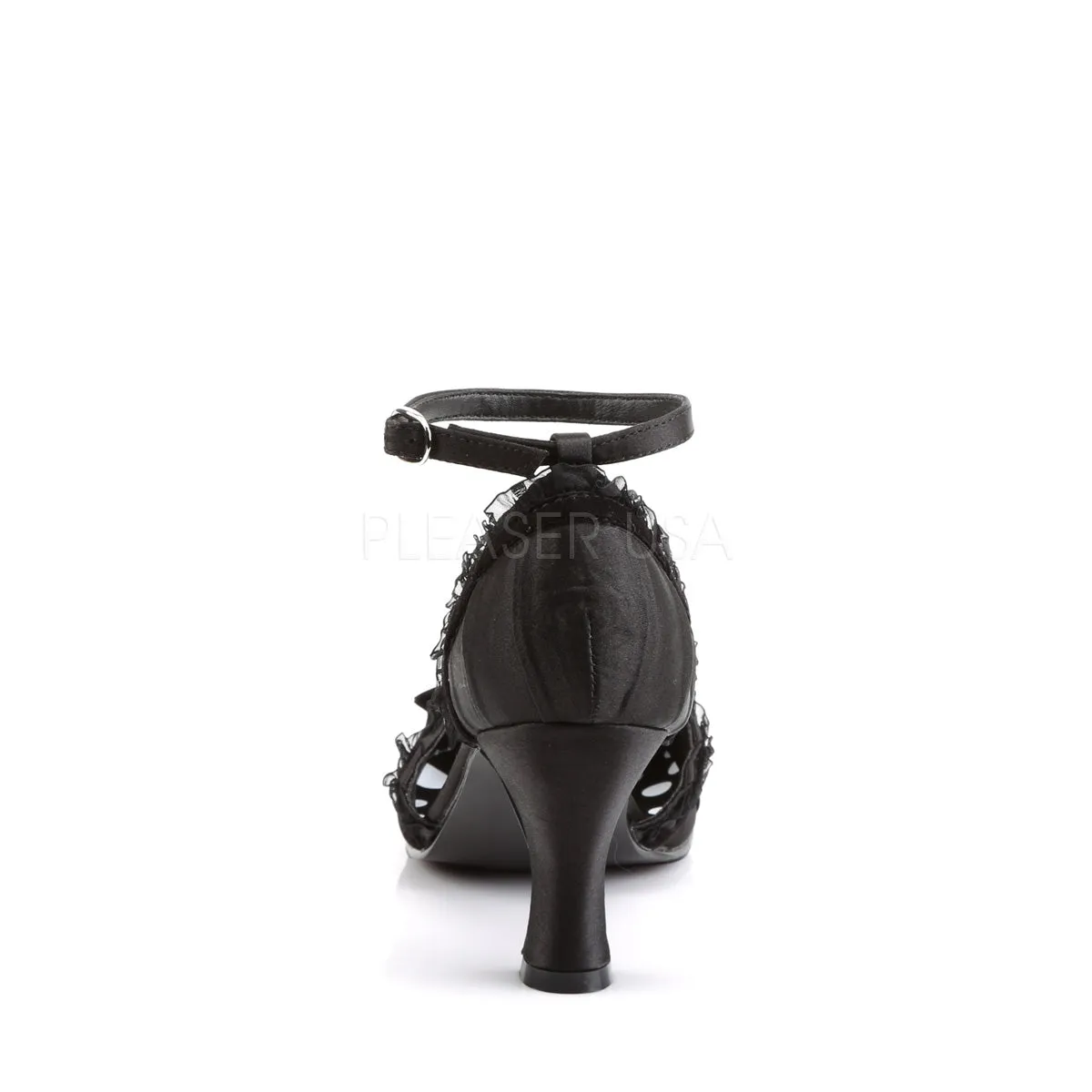 RETRO-03  Black Satin