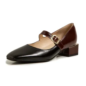 Retro Concise Women Pumps Mixed Colors