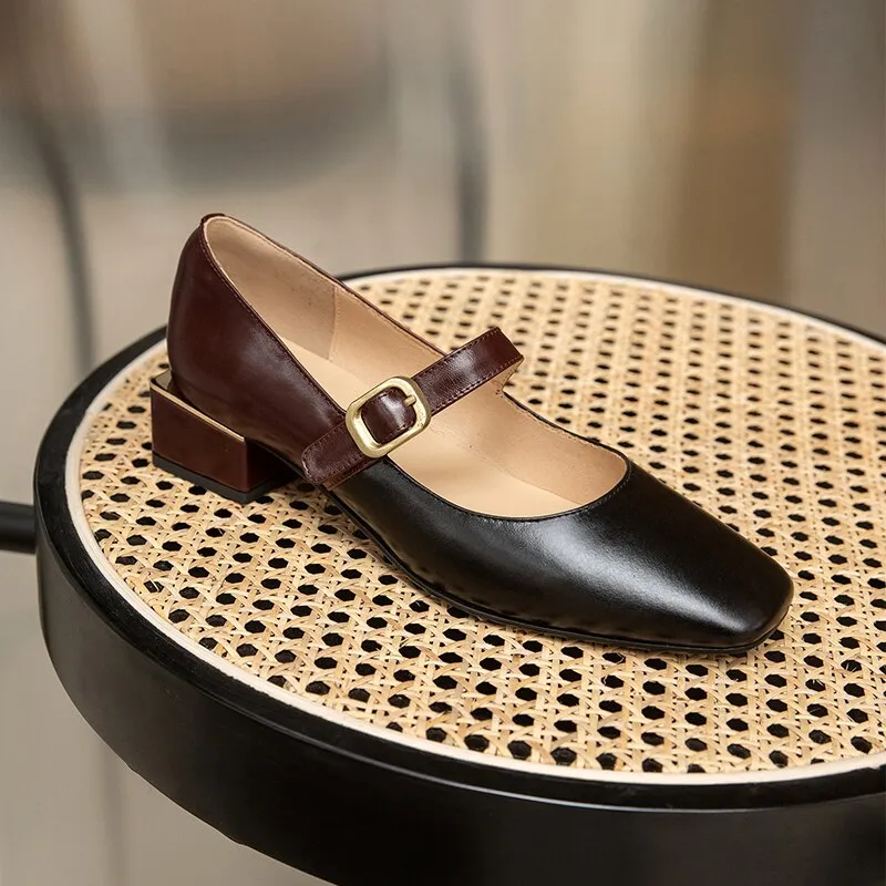 Retro Concise Women Pumps Mixed Colors