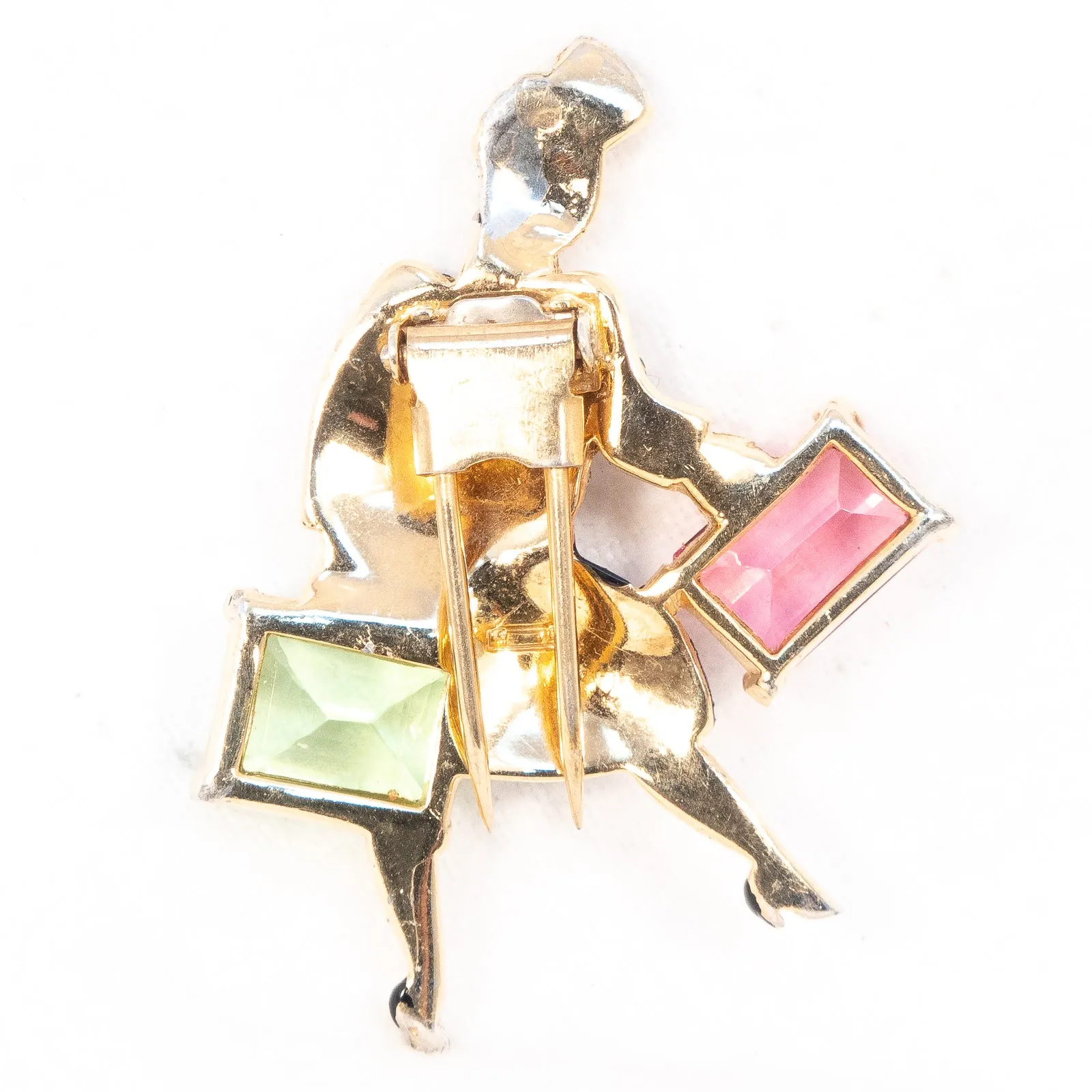 Retro Figural Fur Clip