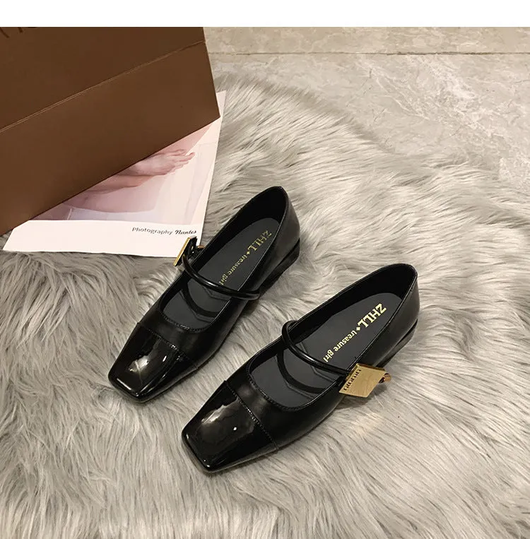 Retro Mary Jane Women's Shoes Wide Feet Fat Feet Women's Shoes