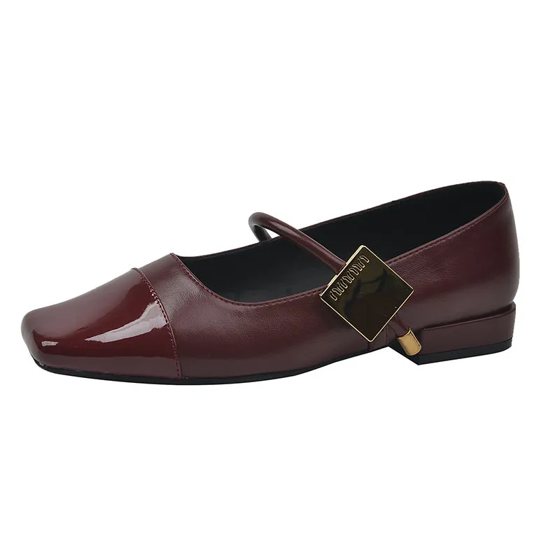 Retro Mary Jane Women's Shoes Wide Feet Fat Feet Women's Shoes