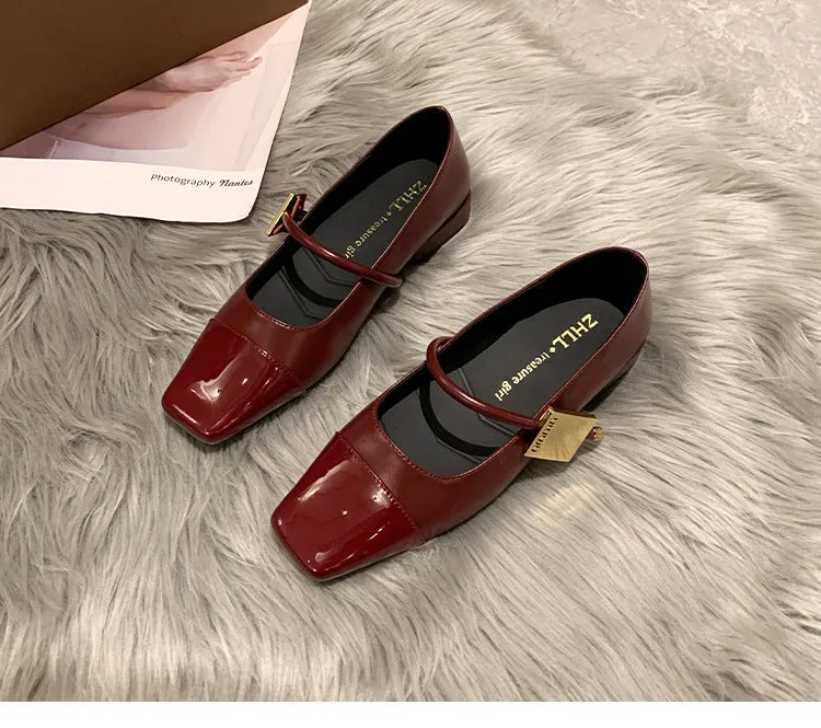 Retro Mary Jane Women's Shoes Wide Feet Fat Feet Women's Shoes