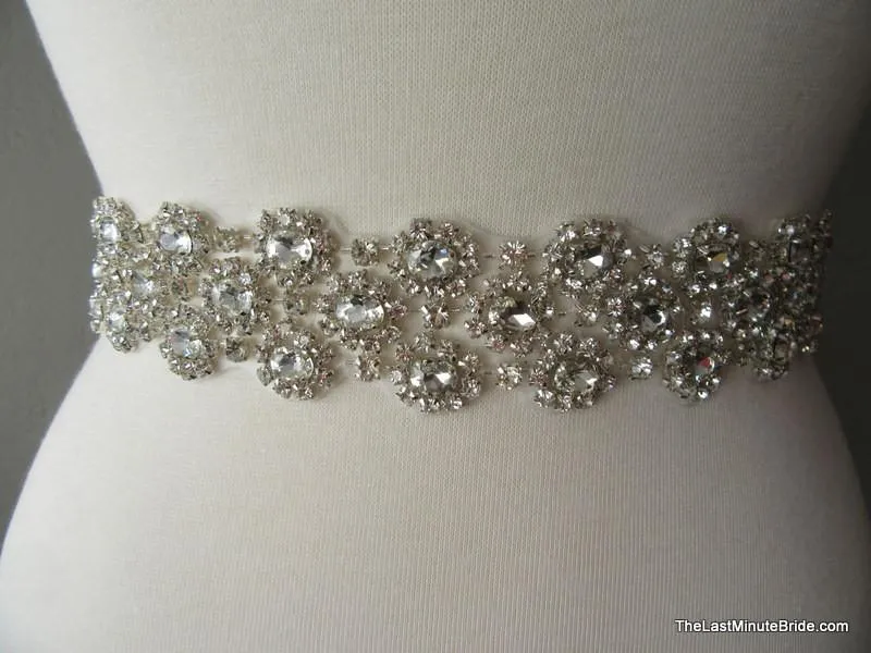 Rhinestone Bling Bridal Belt Style: Toronto
