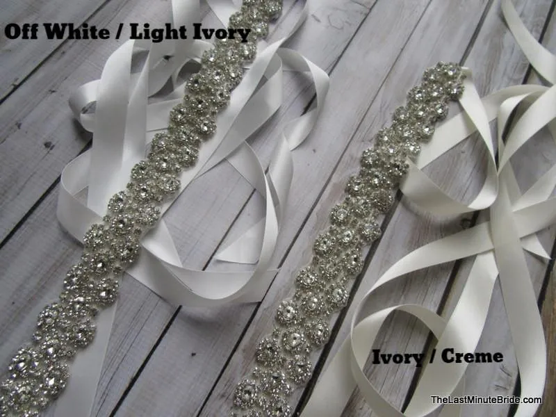 Rhinestone Bling Bridal Belt Style: Toronto
