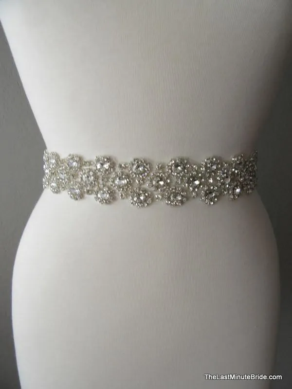Rhinestone Bling Bridal Belt Style: Toronto