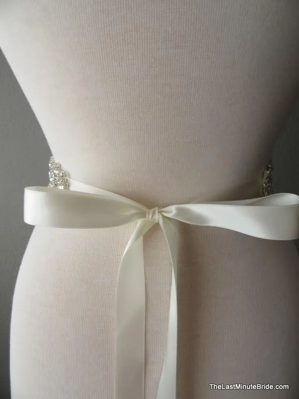 Rhinestone Bling Bridal Belt Style: Toronto