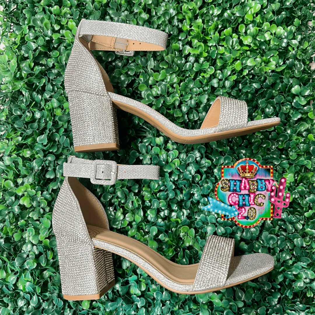 Rhinestone Dream Heels