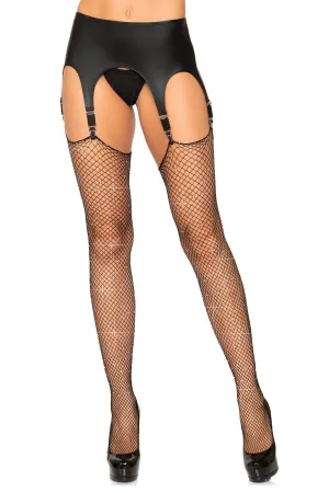 Rhinestone Fishnet Stockings