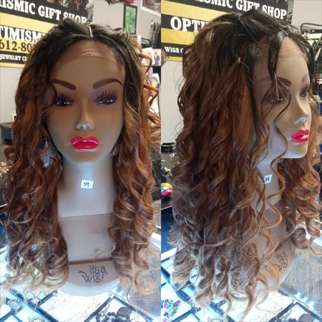 Rhinestone Lace Front Wig $25 Optimismic Wigs and Gifts Shop West St Paul MN