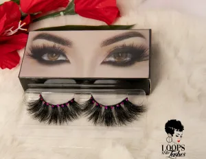 Rhinestone Lashes