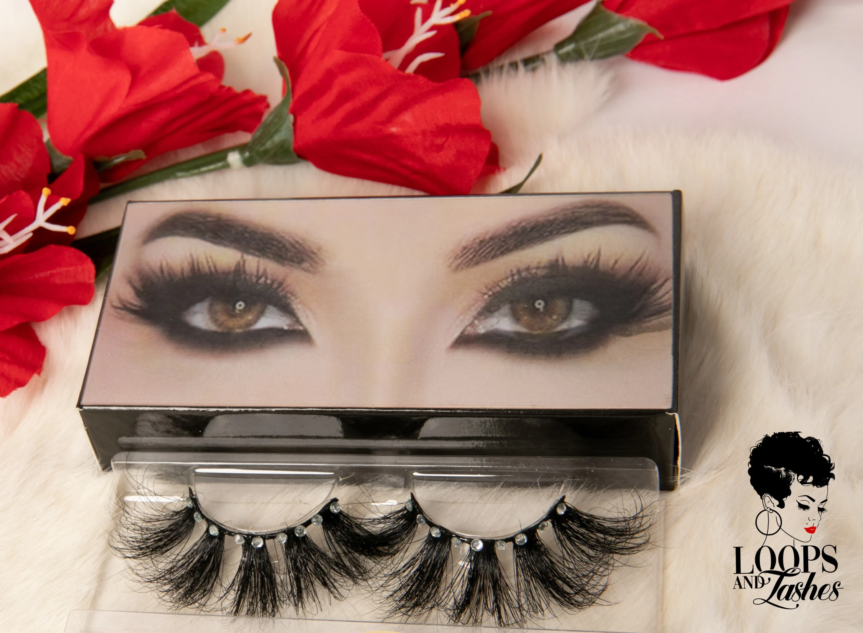 Rhinestone Lashes