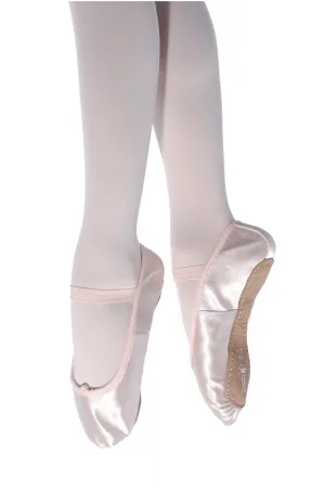 Roch Valley Pink Satin Ballet Shoe SS/S Child