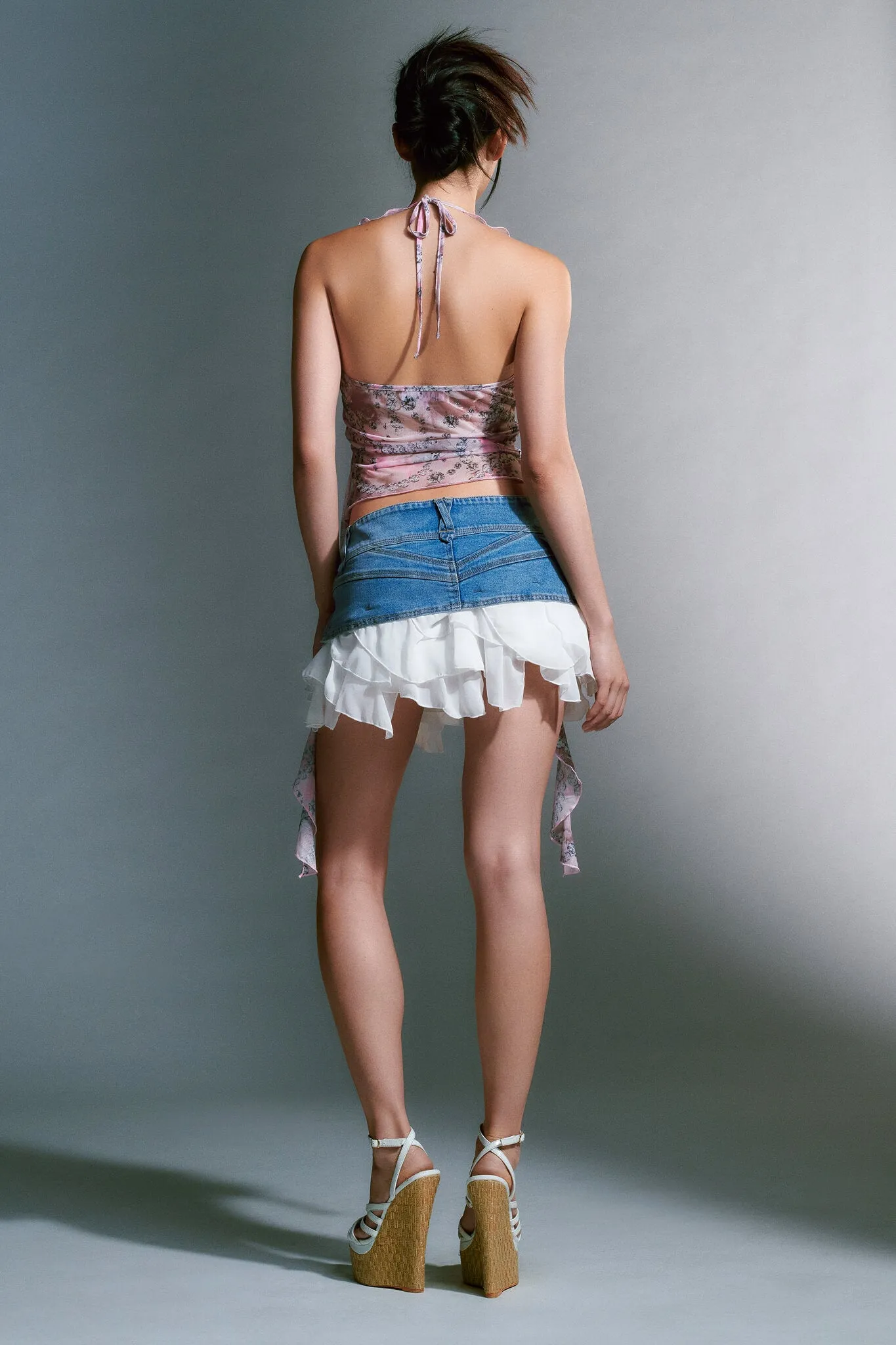 ROSIYA TOP - PINK : RHINESTONE
