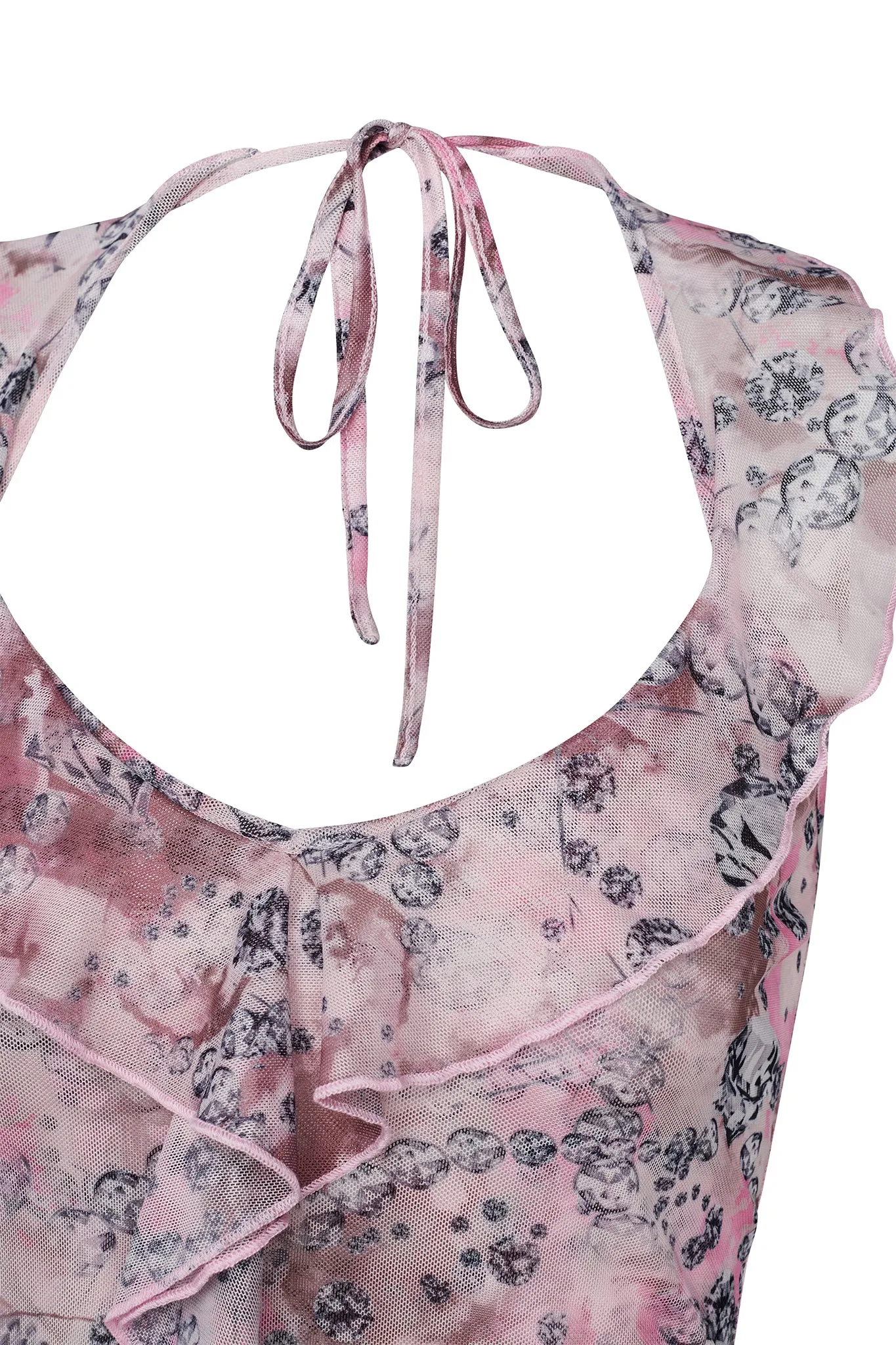 ROSIYA TOP - PINK : RHINESTONE