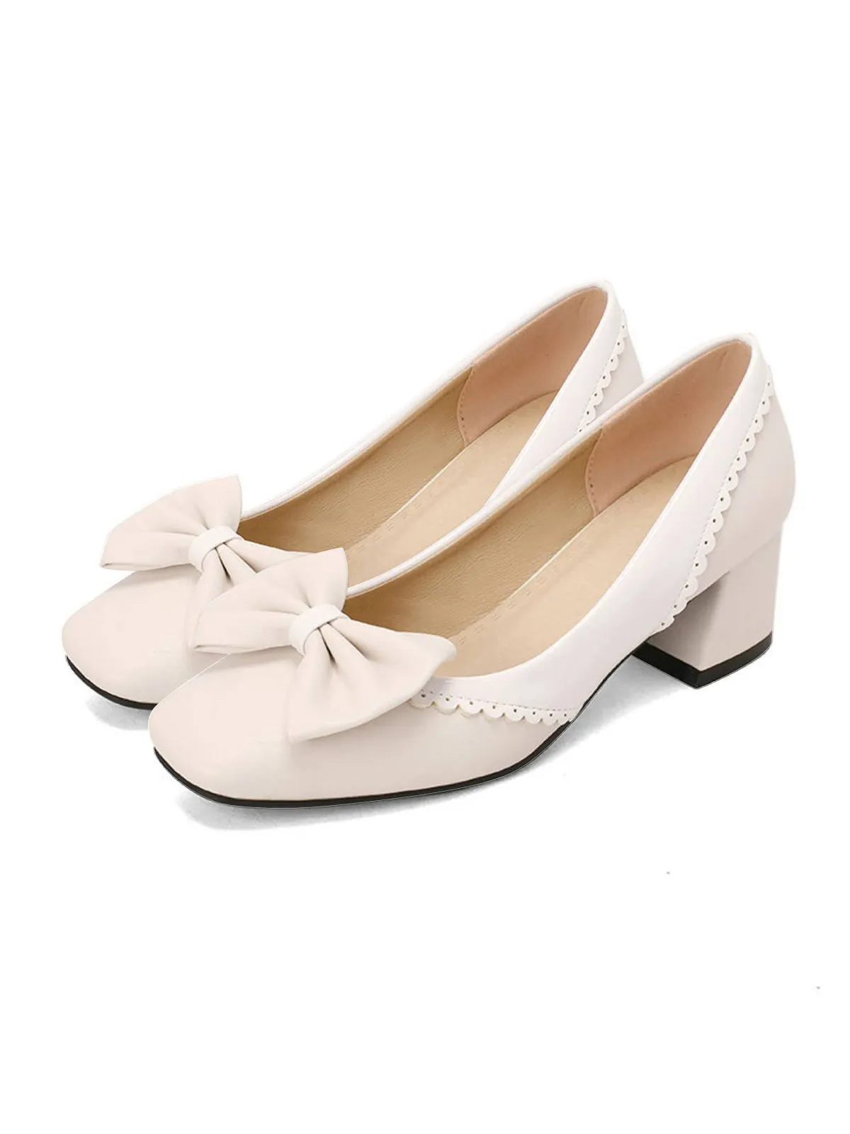 Roycebridal Retro Mary Jane High Heel Shoes