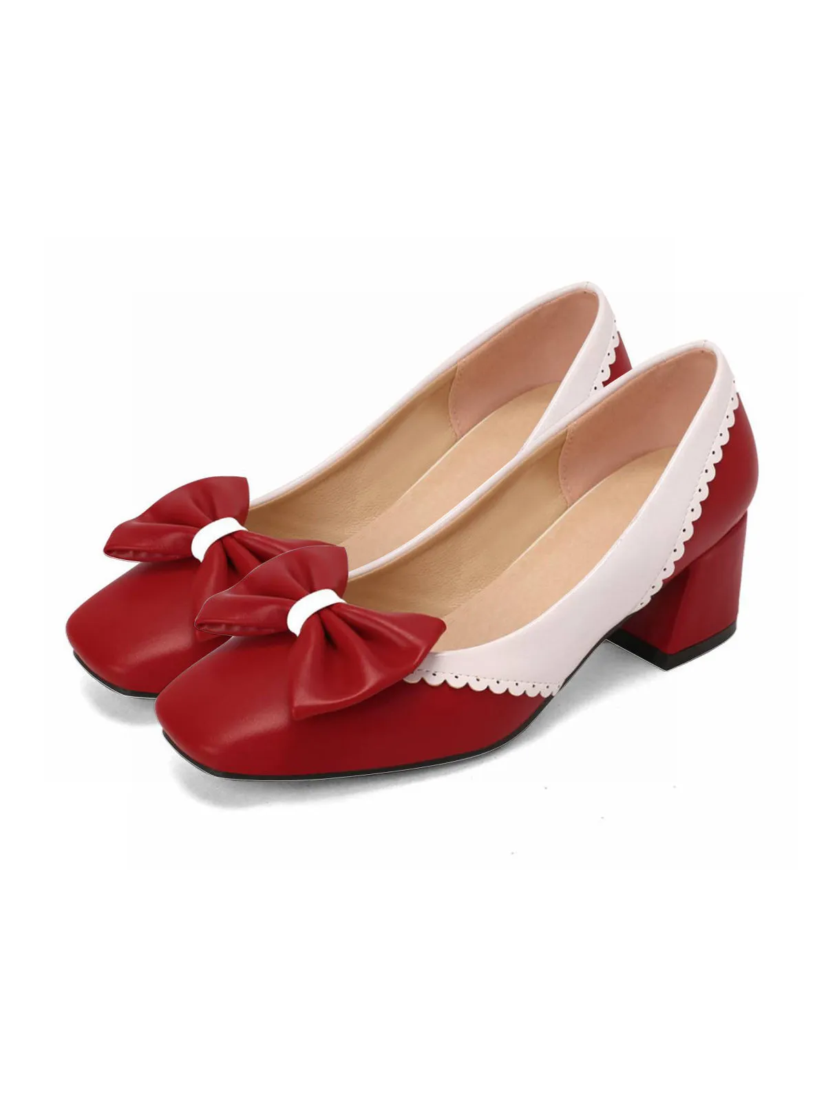 Roycebridal Retro Mary Jane High Heel Shoes