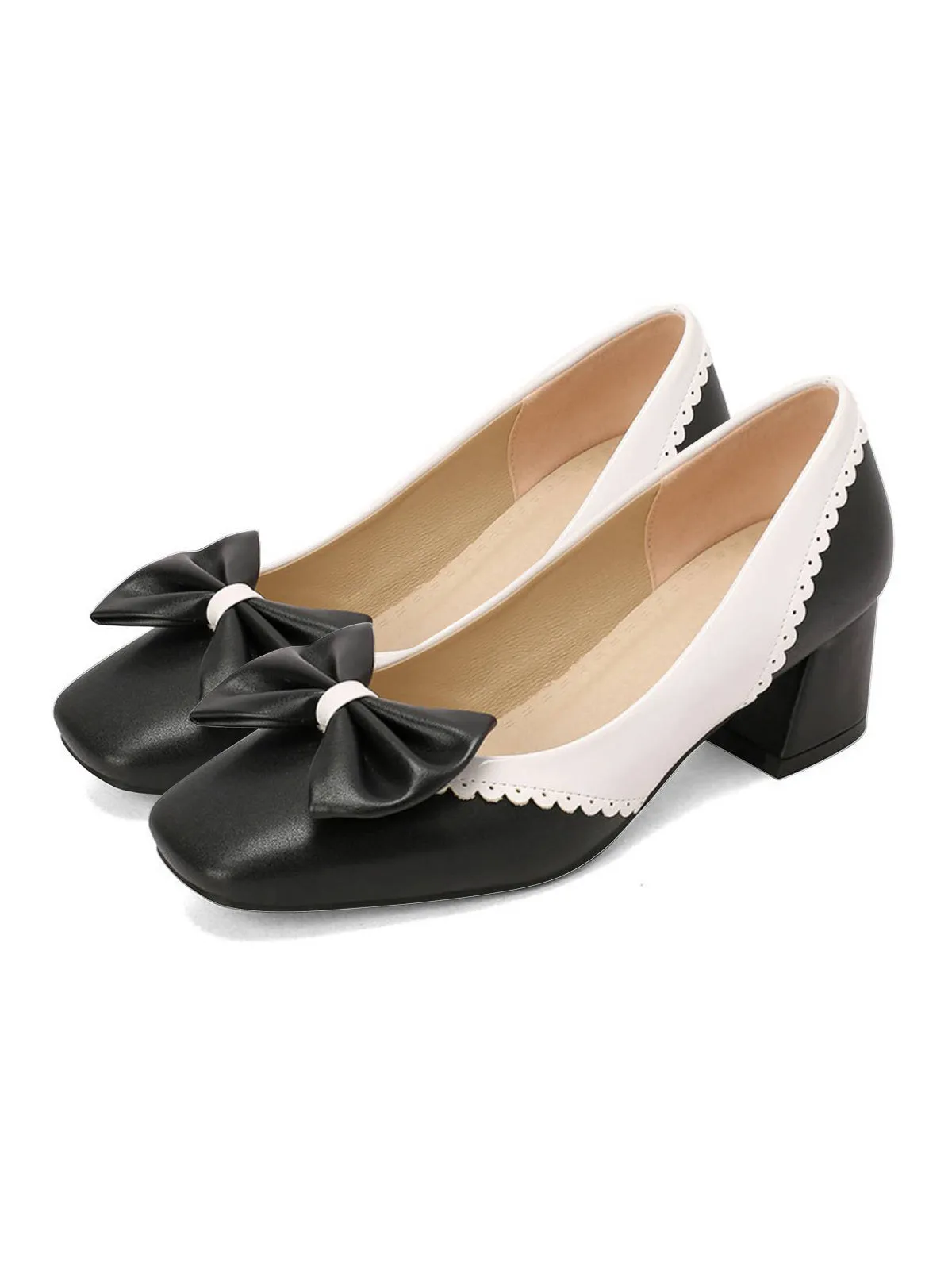 Roycebridal Retro Mary Jane High Heel Shoes