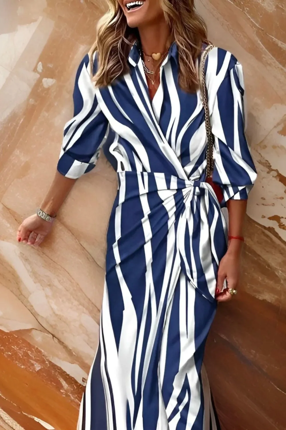 RUTH - ELEGANT WRAP DRESS
