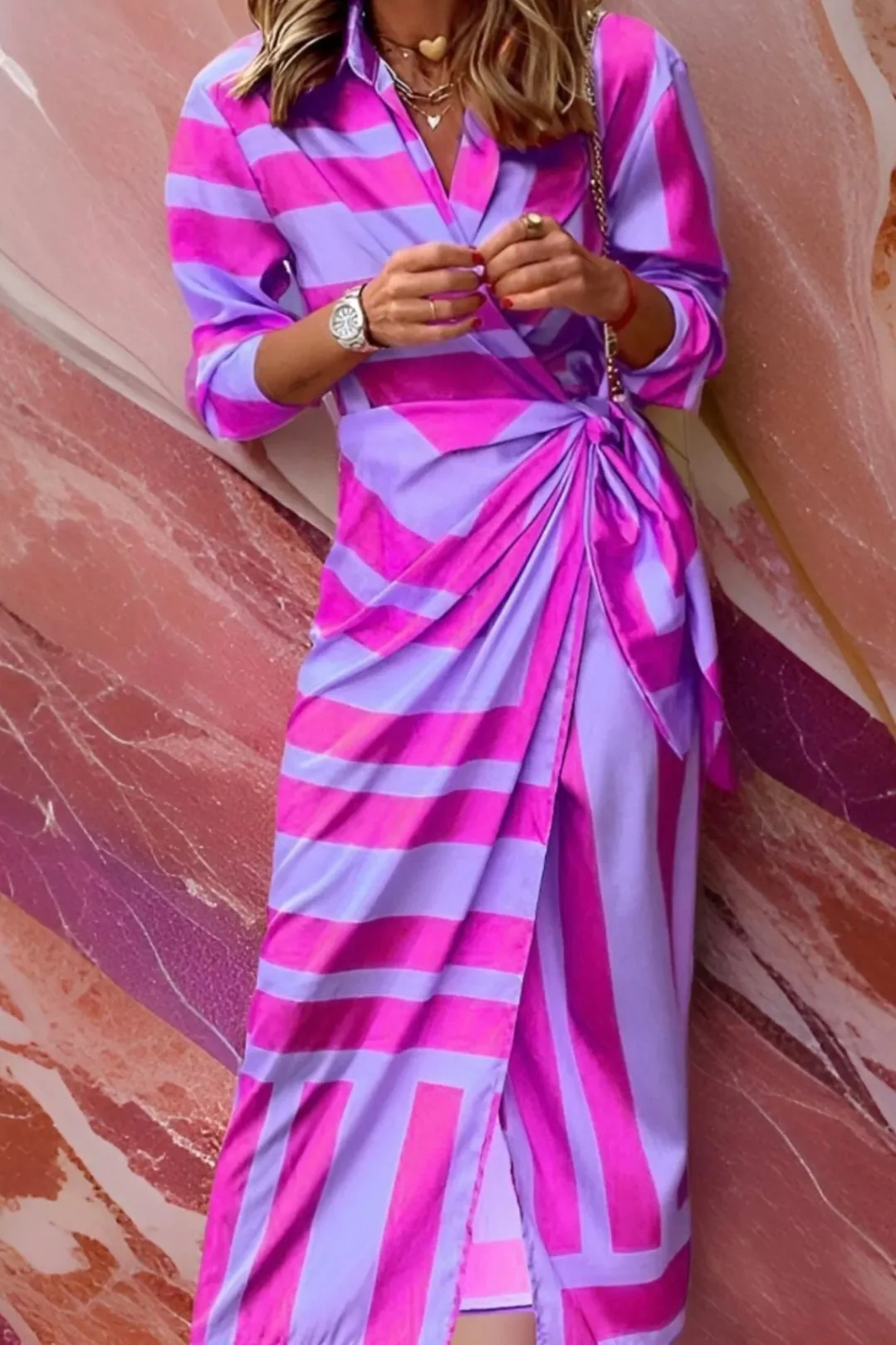 RUTH - ELEGANT WRAP DRESS