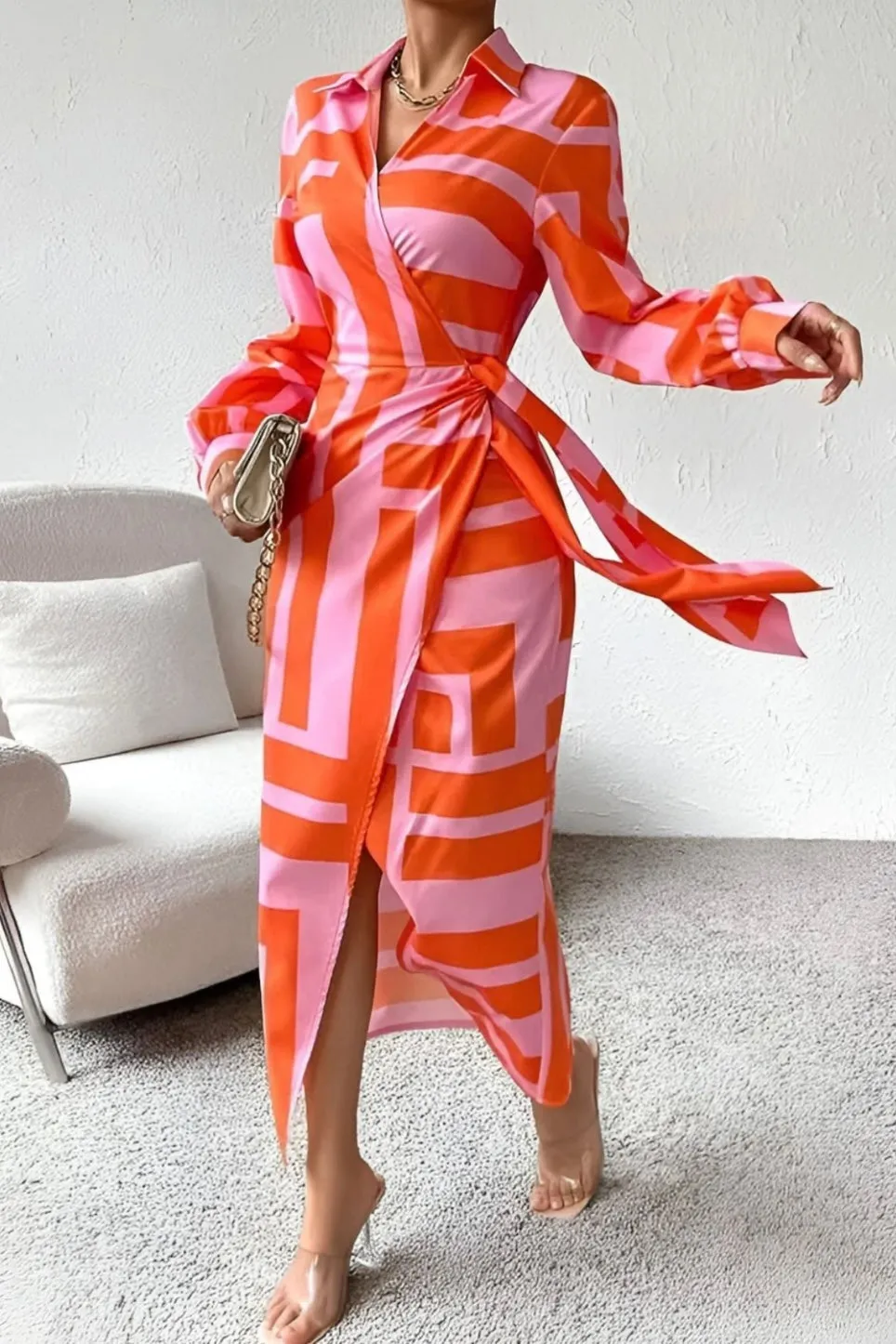RUTH - ELEGANT WRAP DRESS
