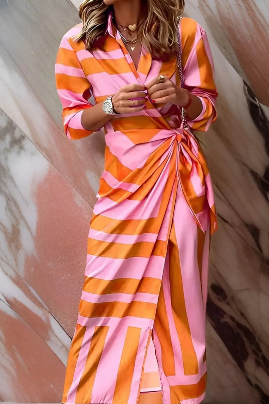 RUTH - ELEGANT WRAP DRESS