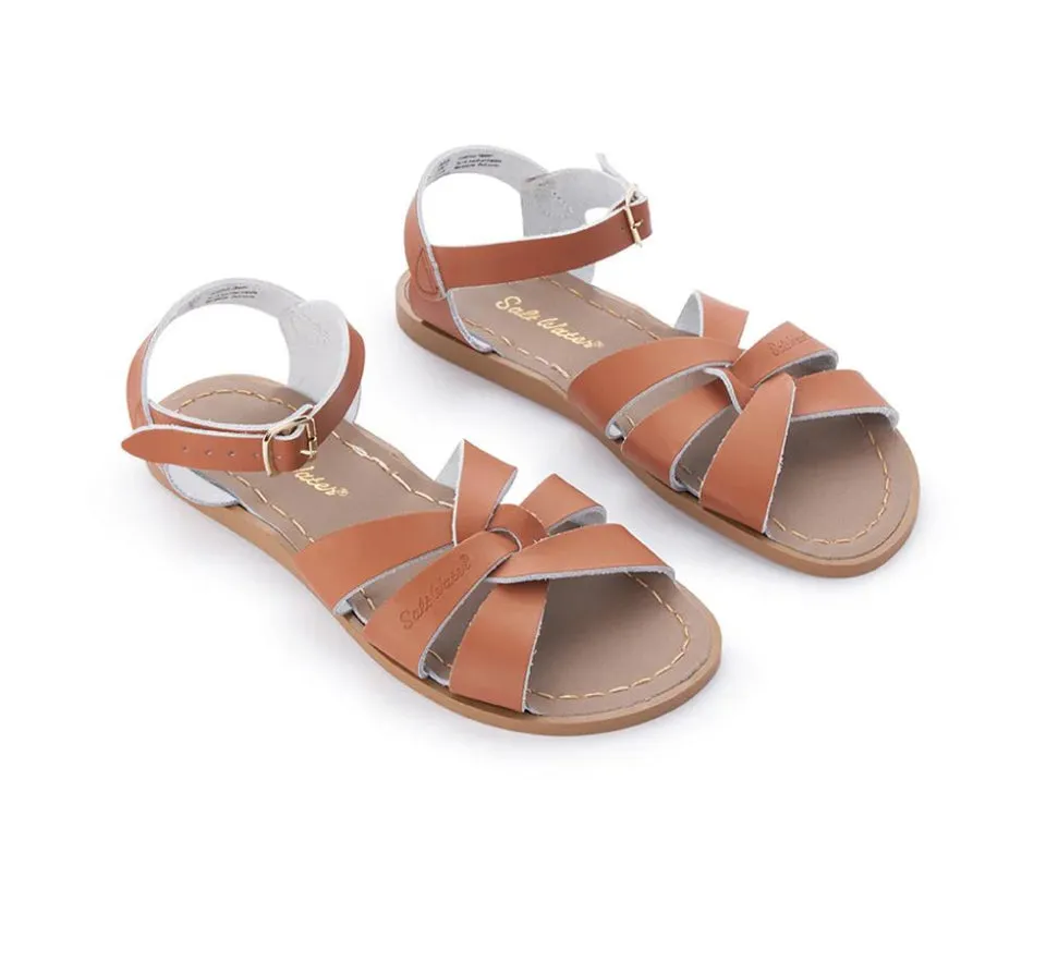 SaltWater Sandals - Original Tan - women size 9 (unisex 7)