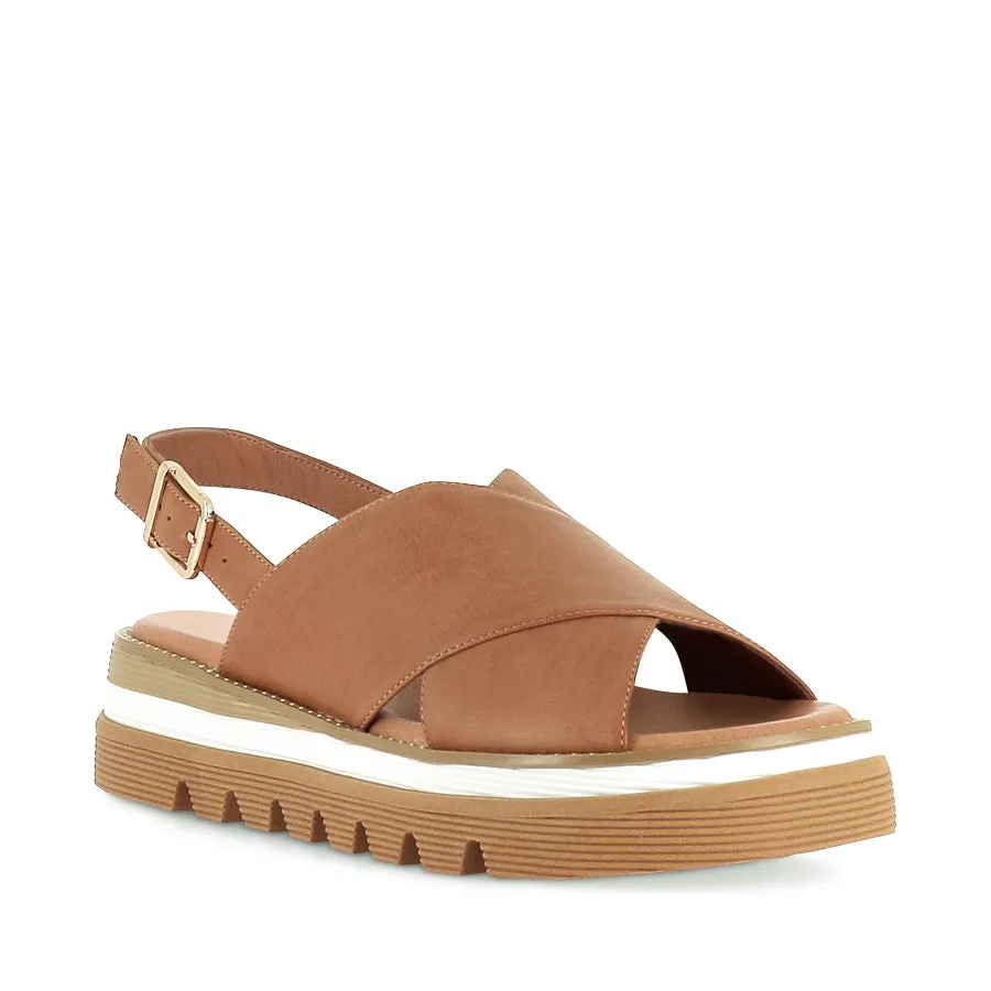 SASI  - TAN LEATHER