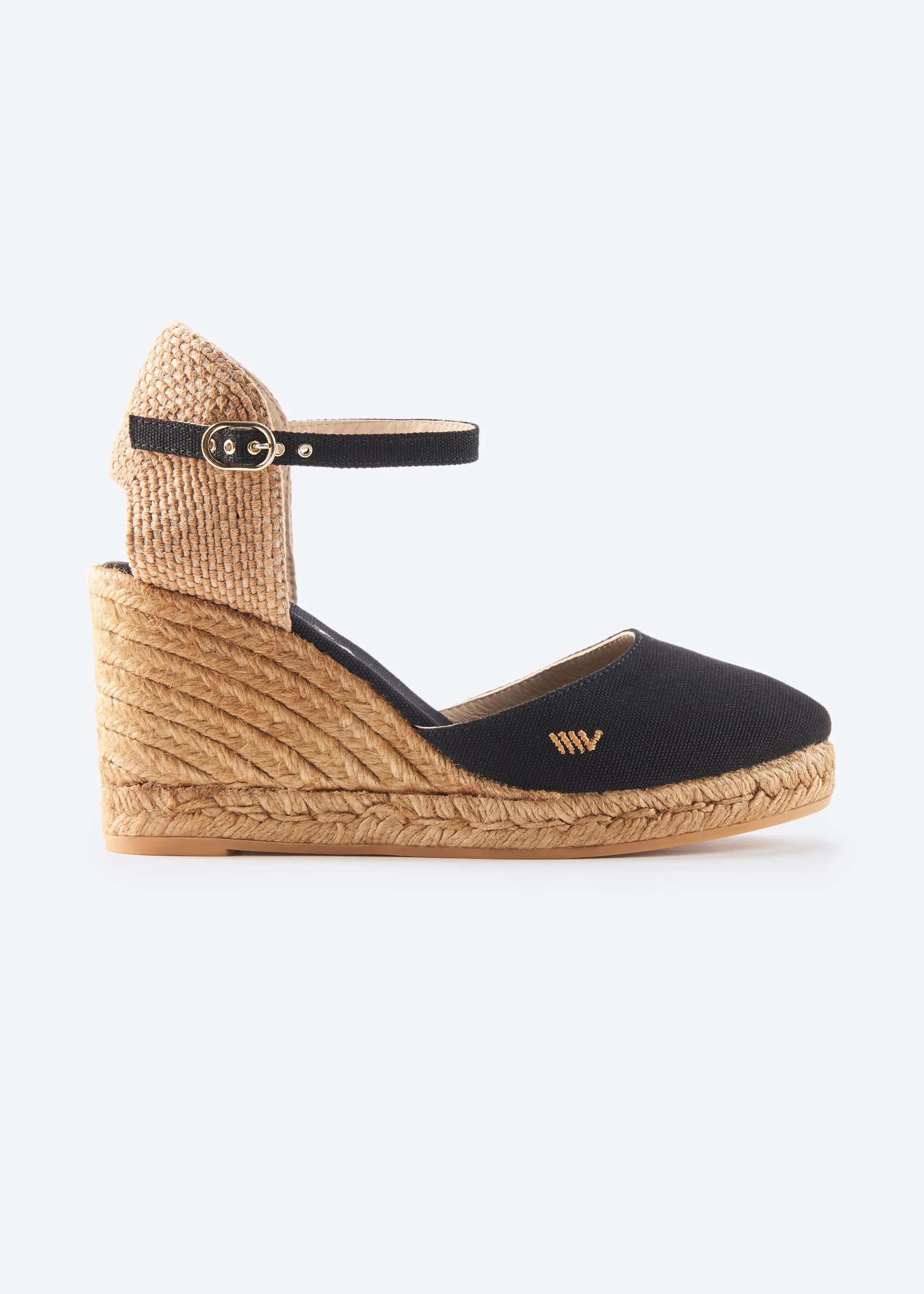 Satuna Canvas Espadrille Wedges