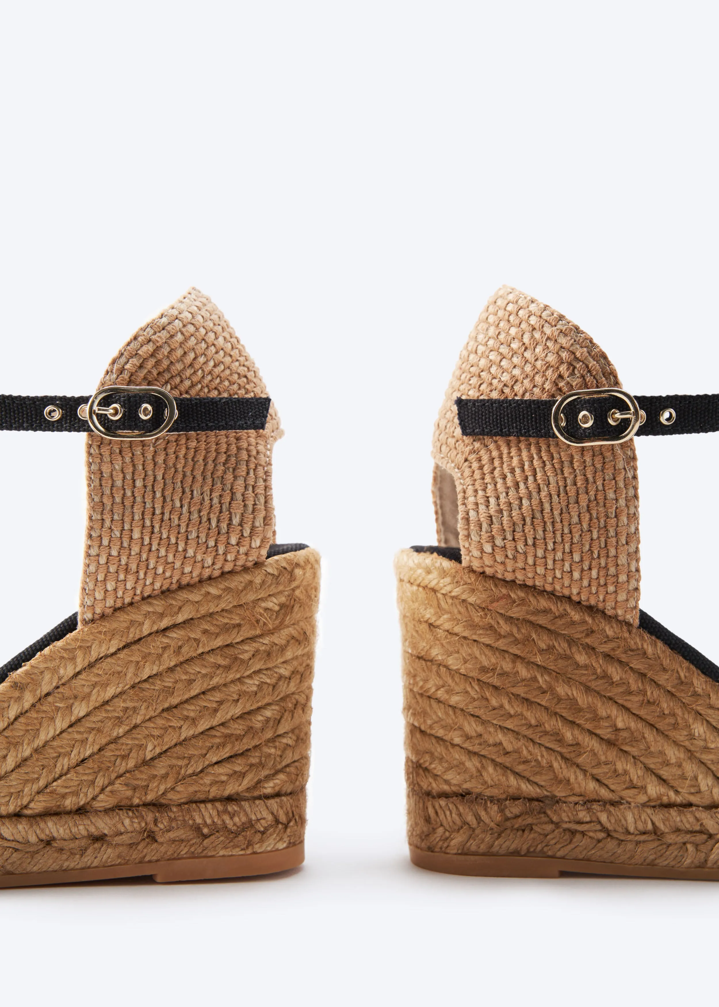 Satuna Canvas Espadrille Wedges