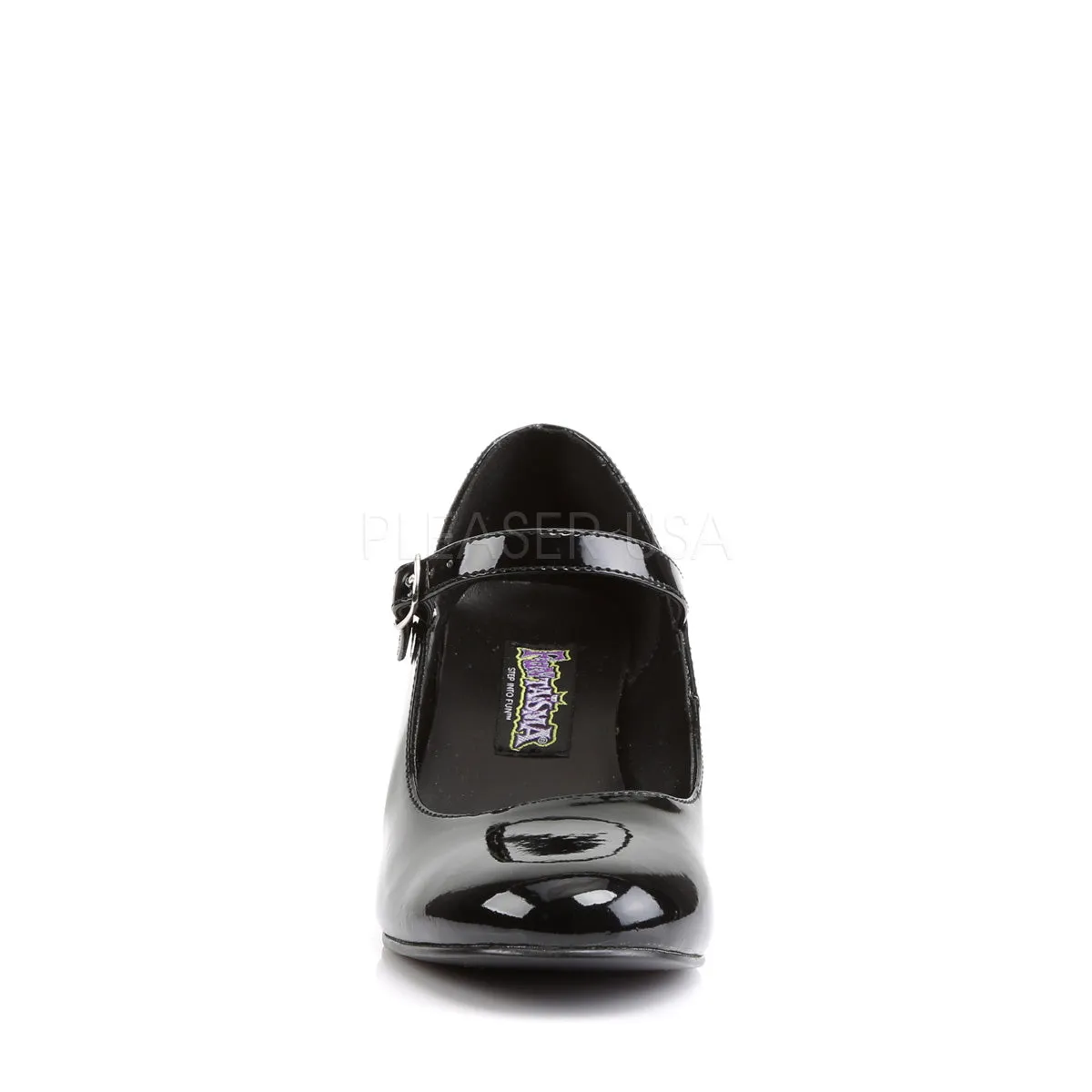 SCHOOLGIRL-50  Black Patent