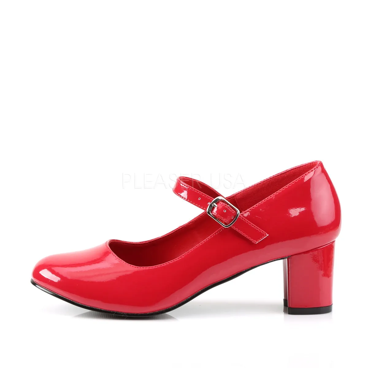 SCHOOLGIRL-50  Red Patent