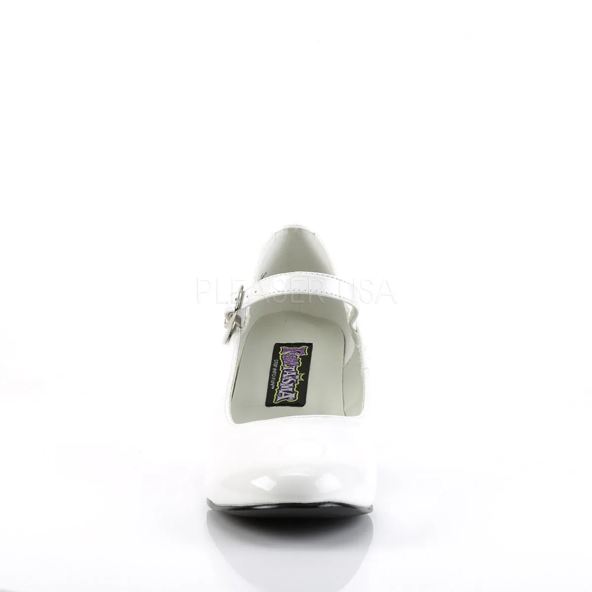 SCHOOLGIRL-50  White Patent