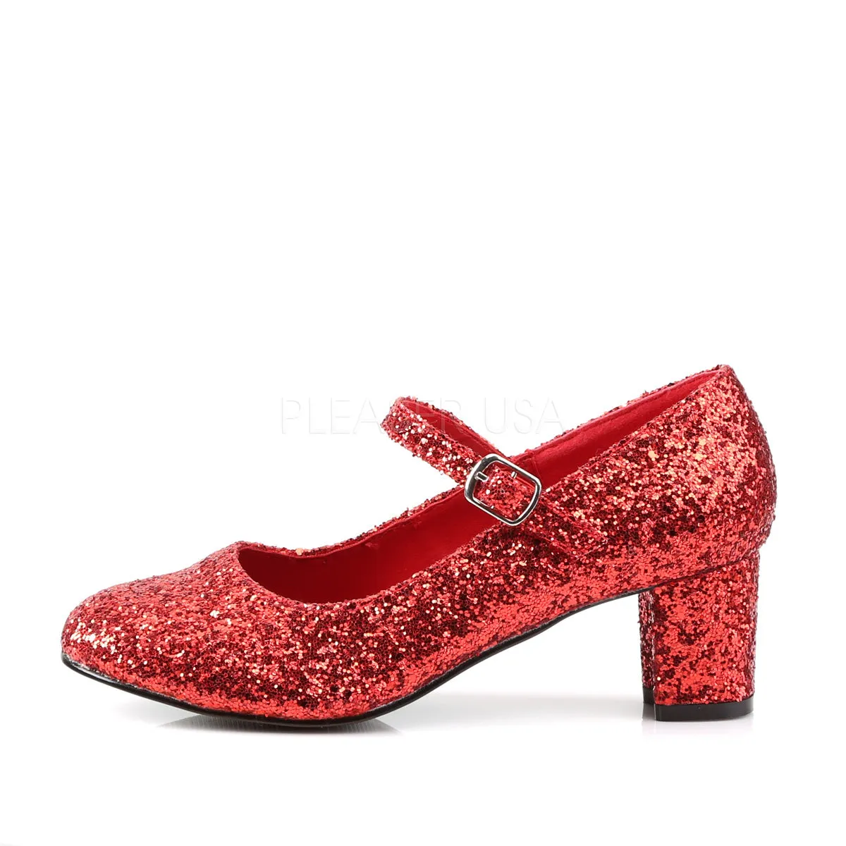SCHOOLGIRL-50G  Red Glitter