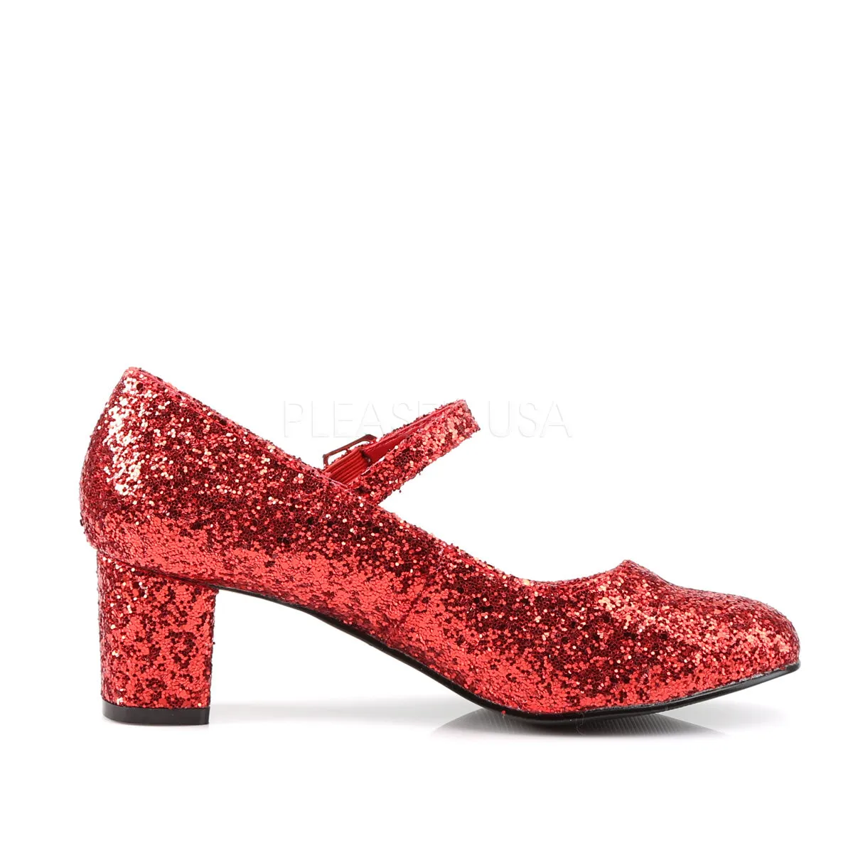 SCHOOLGIRL-50G  Red Glitter