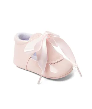 Sevva Baby Girls Pink Patent Soft Bottom Shoe