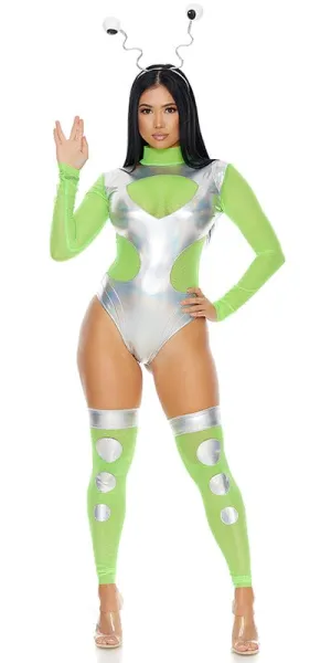 Sexy Come in Peace Alien Halloween Costume